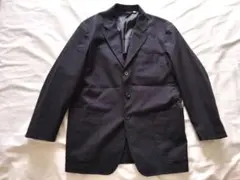 UNIQLO ブラックテーラードジャケットS 検感動ジャケット