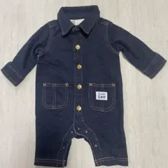 ☘️Bubby Lee ダークデニムロンパース 85cm