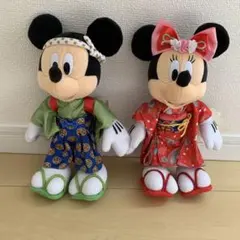 東京ディズニーランド ビンテージお正月ぬいぐるみ ミッキーマウス