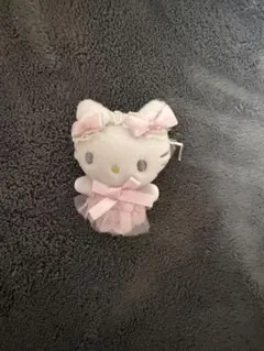 サンリオ　ヘアクリップ　白猫バレリーナ　ハローキティ