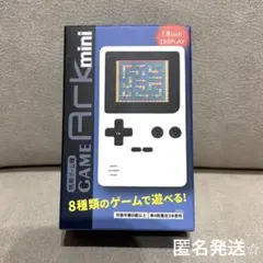 GAME Ark mini 携帯ゲーム機 ホワイト