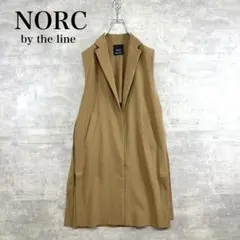 NORC ノーク 富岡佳子コラボ 2WAYドライウールジレ ロングベスト 美品
