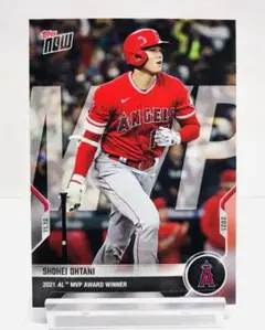 大谷翔平 2021 Topps Now MVP 受賞 #OS40