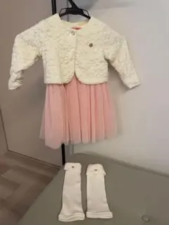 kate spade フリル付きワンピース