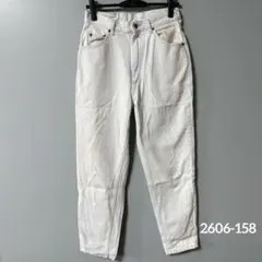 90s リー デニム テーパード パンツ M 白 綿 お出かけのサムネイル