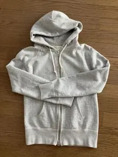 ORCIVAL グレー フルジップパーカー 14 日本製