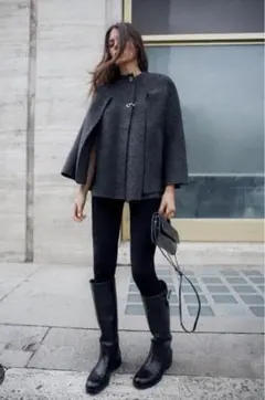 ケープコート ポンチョ