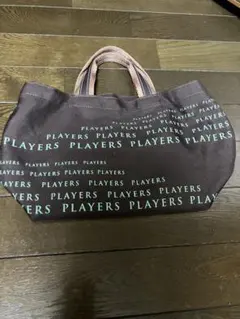 【極美品】プレイヤーズ 自由が丘 トートバッグ キルティング グレー　大容量 極美品】プレイヤーズ 自由が丘 トートバッグ キルティング