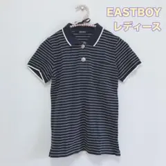 EASTBOY イーストボーイ ボーダー ポロシャツ 半袖