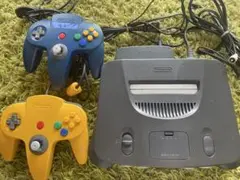 Nintendo 64 本体とコントローラー2個セット