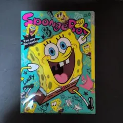 スポンジボブ A4 クリアファイル 1枚 5ポケット