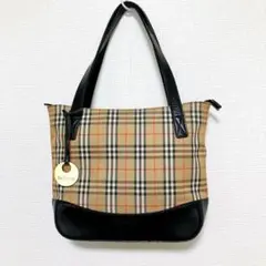 Burberry ヴィンテージ トートバッグ シャドーホース ノバチェック