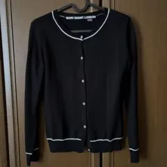 MARY QUANT LONDON 長袖 カーディガン ブラックのサムネイル