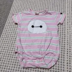 ベイマックス ストライプ　ロンパース 80cm フタフタ