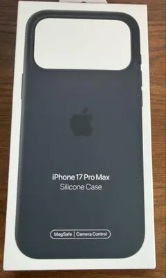 iPhone 17 Pro Max シリコンケース　ブラック　純正