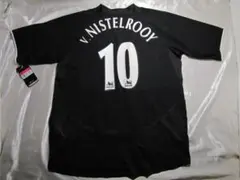 【希少・美品】NIKE マンユ アウェイユニフォーム 黒 ファンニステルローイ 希少・美品】NIKE マンユ サードユニフォーム 青 ファン