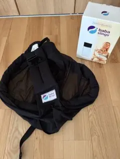 baba slings ババスリング 抱っこ紐 ブラックメッシュのサムネイル