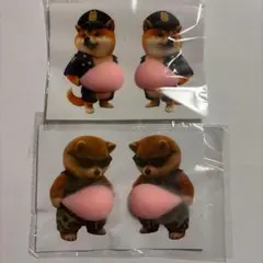 【sunburn様専用】おなかぷにぷにシール 柴犬 サングラス　一点