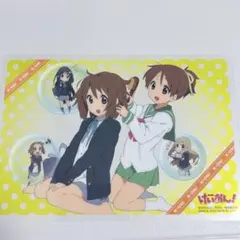 けいおん！　クリアプレート　平沢唯　平沢憂