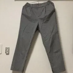 any sis エニィスィス パンツ ギンガムチェック 白 黒のサムネイル