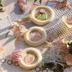 シーリングスタンプ⭐︎ストロベリー3種セット⭐︎ヘッドのみ⭐︎15㎜⭐︎12㎜