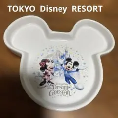ミッキー&ミニー／スーベニアプレート／25周年