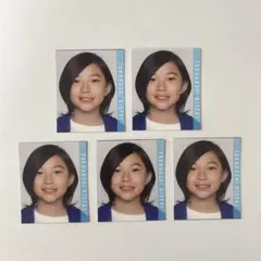 Myojo デタカ データカード 5枚セット 大サイズ Jr. 髙橋輝汐