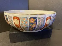 大人気　有田焼　赤絵　大鉢　　伊万里