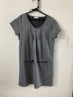 チュニック/ワンピース 千鳥格子