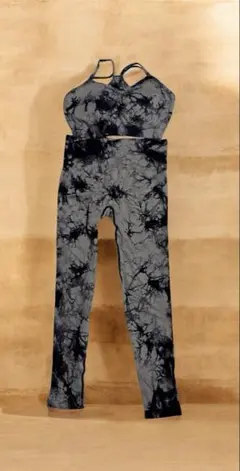 タイダイデザイン ヨガウェア セット　XL