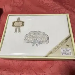 SUN BEAUNER ダマスクシーツ 刺繍付 シングル 150×250cm