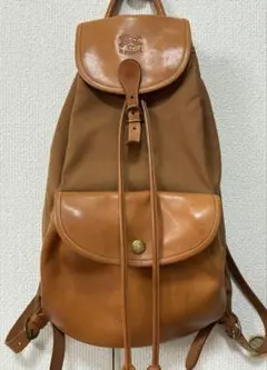 IL BISONTE リュック バッグパック　レザー　キャンバスのサムネイル