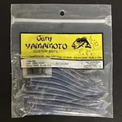 ゲーリーヤマモト カットテール4 日本限定 スモーク/パールブルー 20本入りのサムネイル