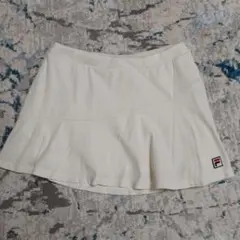 FILA フレアスカート ホワイト