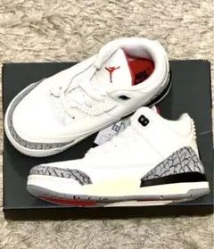 ナイキ　エアジョーダン　3 レトロ　TD 箱付き　新品　未使用　15センチ