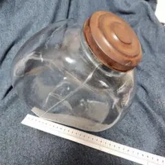 昭和レトロ ガラス製魚取り用瓶 レトロガラス瓶 - メルカリ