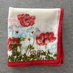 KENZO 花柄　ハンカチ