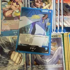 ワンピースカード　師弟の絆　青クザン　デッキパーツ