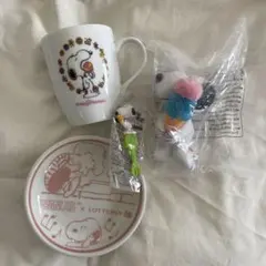 スヌーピー マグカップ&小皿