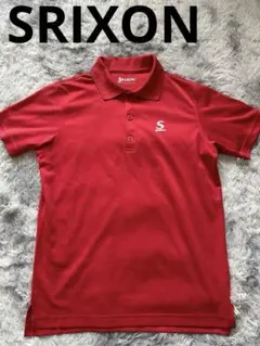 SRIXON スリクソン メンズテニスポロシャツ レッド　赤のサムネイル