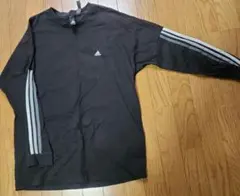 adidas アディダス 長袖カットソー ブラックのサムネイル