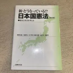 新・どうなっている!? 日本国憲法 第3版