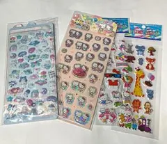 BONBON DROPなど 立体キャラクターシール 4シートセット (2)