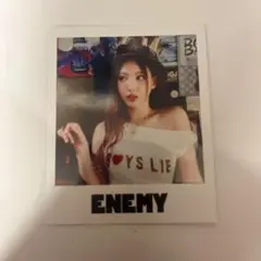 TWICE アルバム　ENEMY ポラロイド風フォトカード　ナヨン　JYP