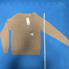 新品未使用UNIQLOユニクロ　アルパカブレンド クルーネックセーター　ニット