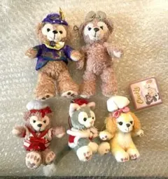 ディズニー　ダッフィー　ぬいぐるみ　ストラップ　ぬいバ