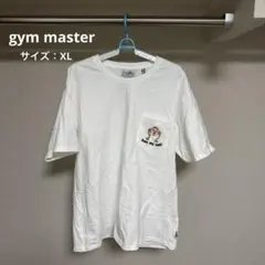 gymmaster ホワイトワンポイントTシャツのサムネイル