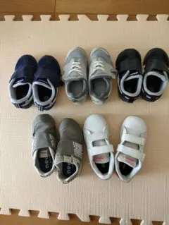 キッズスニーカー5足セット 14-16cm