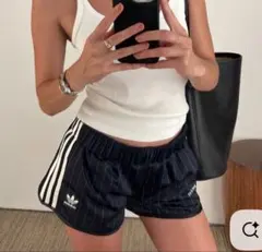 【新品未使用】 adidas×sporty and rich ショートパンツ S