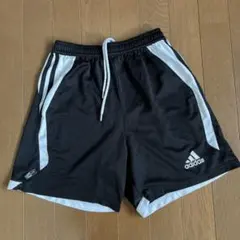 adidas アディダス　CLIMALITE ハーフパンツ ブラック/ホワイト